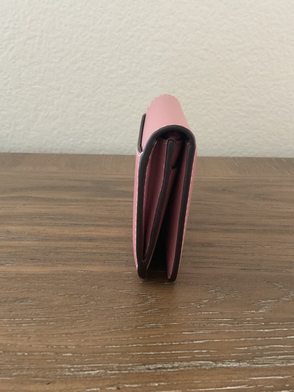 Essential Slim Card Case - Brass/Peony - Picture 4 of 10